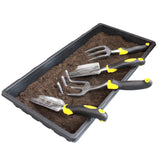 4PCS Garden Tools Set, Aluminum Heavy Duty Hand Tool Gardening Kit