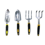 4PCS Garden Tools Set, Aluminum Heavy Duty Hand Tool Gardening Kit